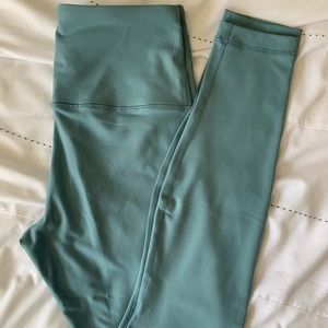 90 degree teal leggings
